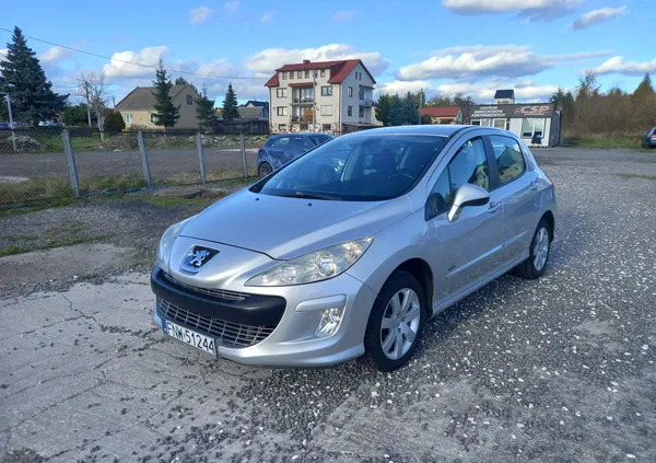 samochody osobowe Peugeot 308 cena 10500 przebieg: 221205, rok produkcji 2009 z Zelów